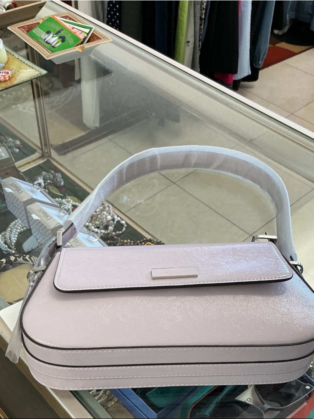 Light Lavender Women's Shoulder Bag - Elegant Everyday Style